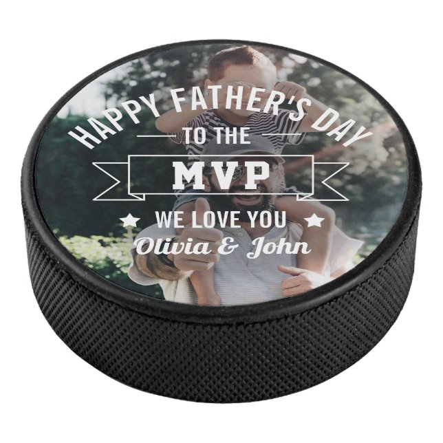 Palet De Hockey Fête des pères Anniversaire Photo PVP Papa (3/4/2016 12:00:00 AM)