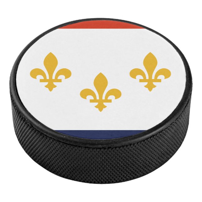 Palet De Hockey Flag of New Orleans, Louisiana Hockey Puck (3/4/2016 12:00:00 AM)
