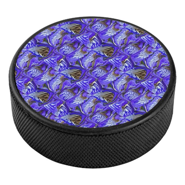 Palet De Hockey Fleur Iris Violet / Esthétique / Carrelé / (3/4/2016 12:00:00 AM)