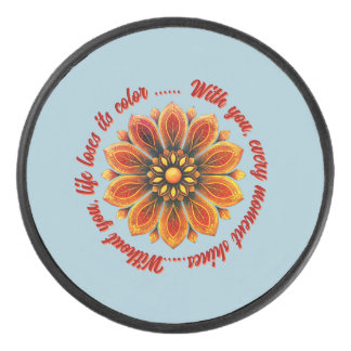 PALET DE HOCKEY FLOWER GIFT MOM DAUGHTER SISTER TEACHER FRIEND