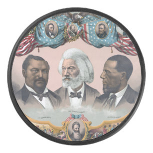 Palet De Hockey Fr3d3rick Bailey Douglass avec Black Abolitionnist