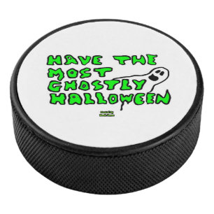 Palet De Hockey Ghoost Halloween Hockey Puck