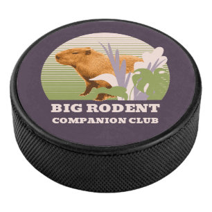 Palet De Hockey Grand Club de Compagnons Rongeurs Capybara