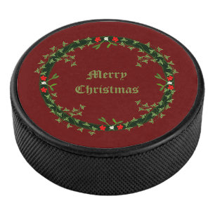 Palet De Hockey Guirlande de Noël gothique personnalisée