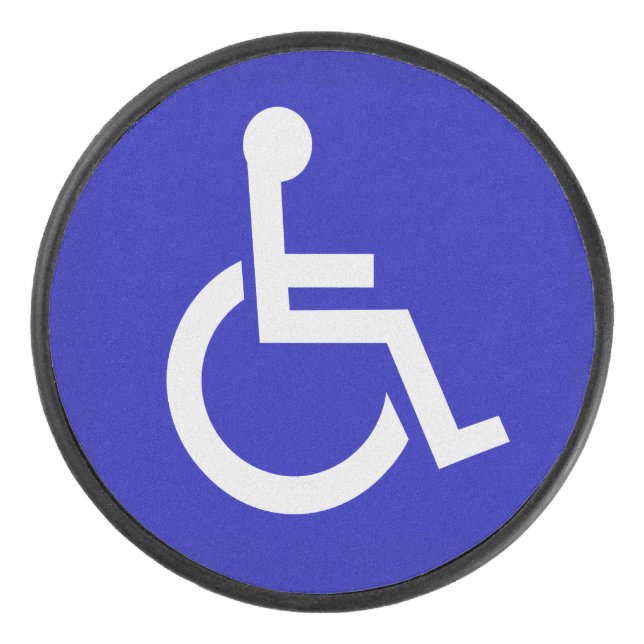 Palet De Hockey Handicapés handicapés (Devant)