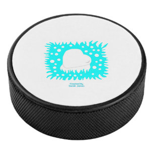 Palet De Hockey Hiver Coeur des neiges Hockey Puck