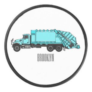 Palet De Hockey Illustration de camion à ordures