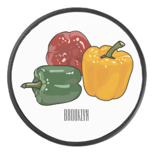 Palet De Hockey Illustration de dessin de Capsicum