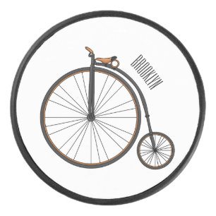 Palet De Hockey Illustration de la bande dessinée de vélo à grande