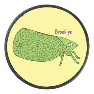 Palet De Hockey Illustration de l'insecte de la trémie verte mûre