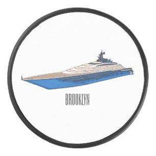 Palet De Hockey Illustration de yacht
