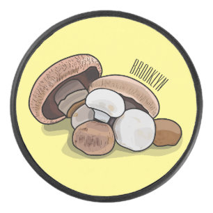 Palet De Hockey Illustration d'un champignon