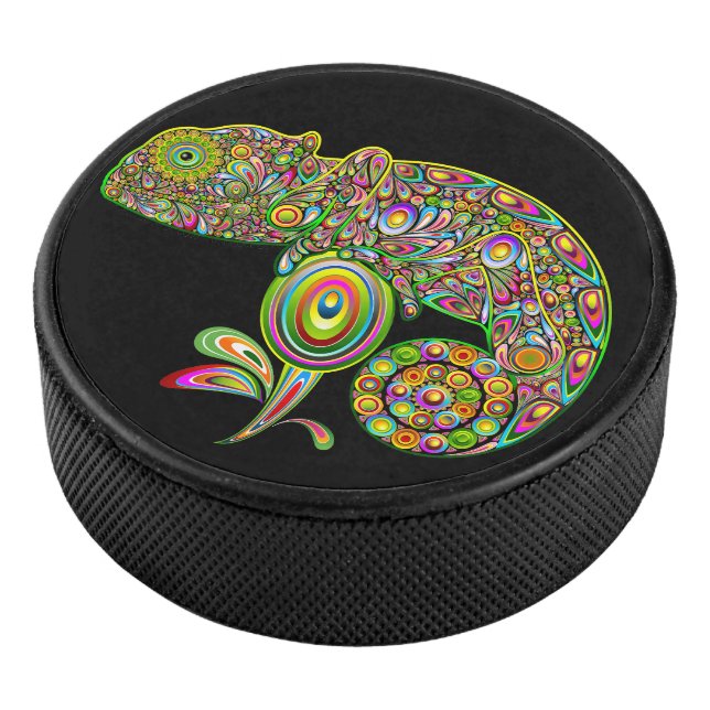Palet De Hockey Imaginaire psychédélique de Chameleon (3/4/2016 12:00:00 AM)