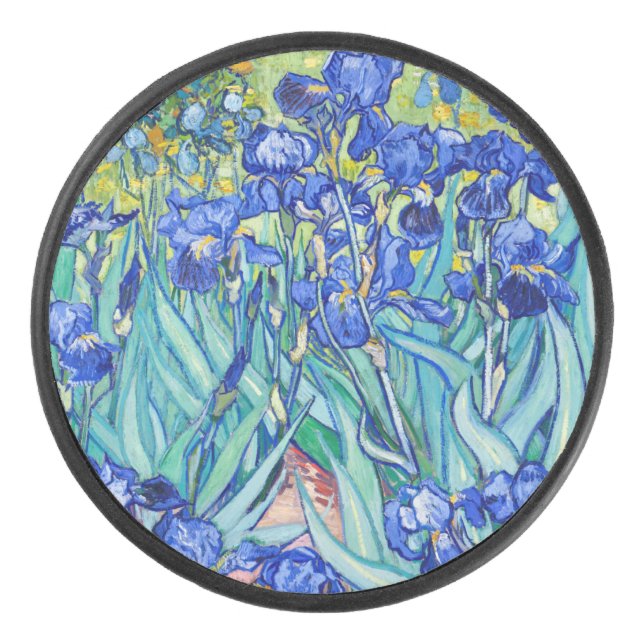 Palet De Hockey Irises Vincent van Gogh (Devant)