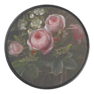 Palet De Hockey J.L. Jensen - Roses et arbres Anemones dans un ...