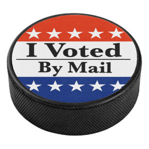 Palet De Hockey J'Ai Voté Par Courrier