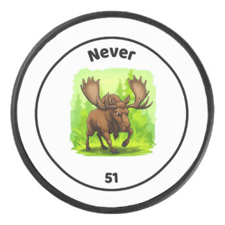 Palet De Hockey Jamais 51 Hockey Puck