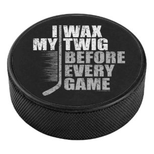 Palet De Hockey Je cire ma brindille (hockey)