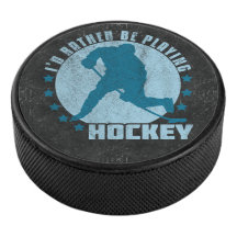 Je Préférerais Jouer À Hockey Puck