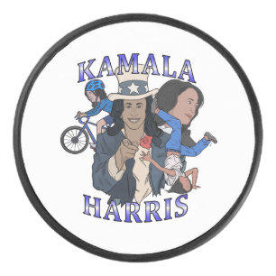 Palet De Hockey Kamala Harris Bootleg Rap