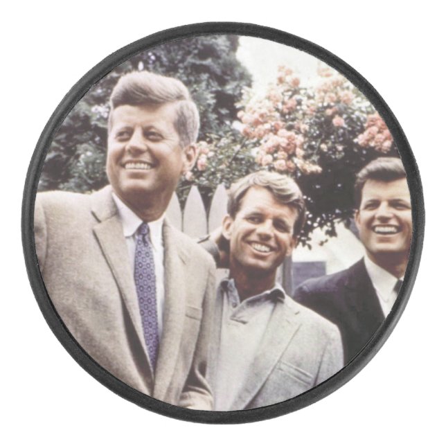 Palet De Hockey Kennedy Brothers, président John, Robert & Ted (Devant)