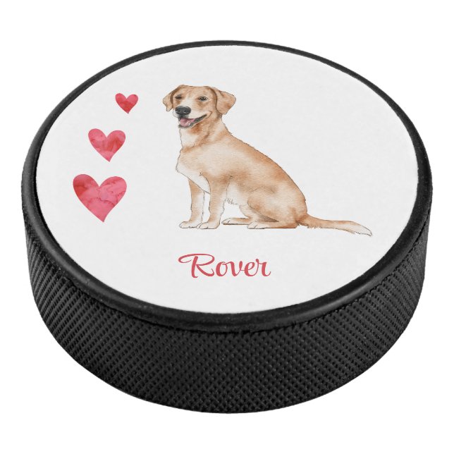 Palet De Hockey Labrador Retriever Chien personnalisé (3/4/2016 12:00:00 AM)
