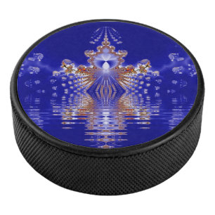 Palet De Hockey Lac de Couronne Cristal Bleu