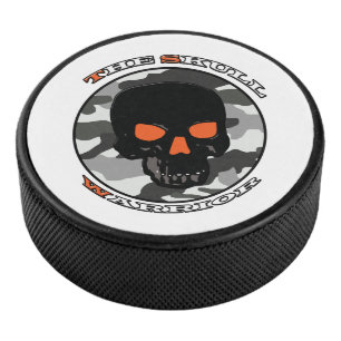 Palet De Hockey Le guerrier du crâne