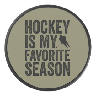 Palet De Hockey Le hockey est ma saison préférée
