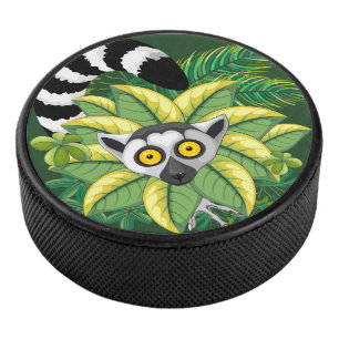 Palet De Hockey Lemurs of Madagascar in Exotic Jungle