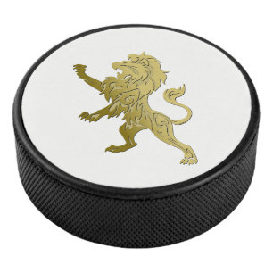 Palet De Hockey Lion Royal Doré