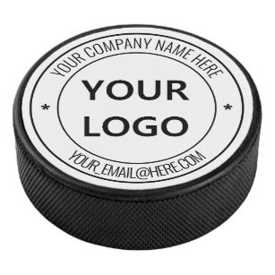 Palet De Hockey Logo de l'entreprise personnalisée Texte Hockey Pu