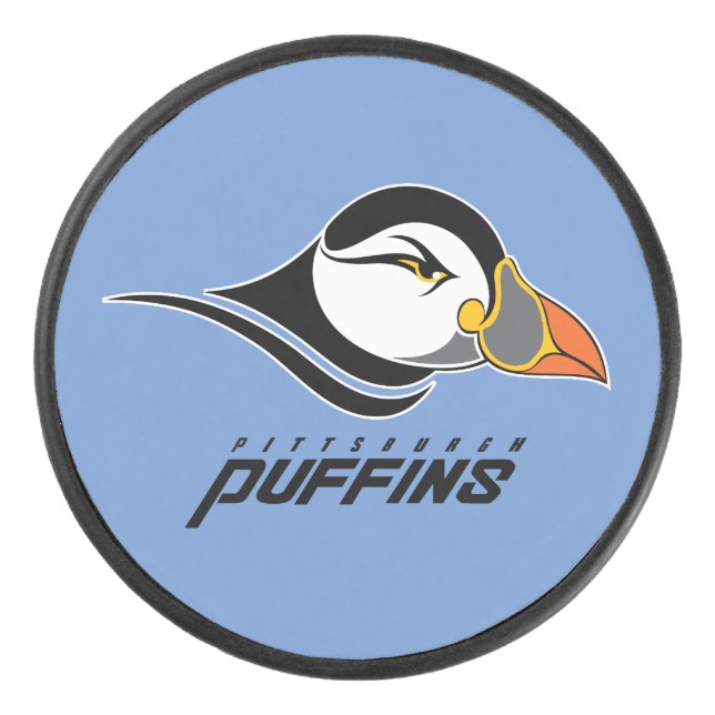 Palet De Hockey Logo de Pittsburgh Puffins (Devant)