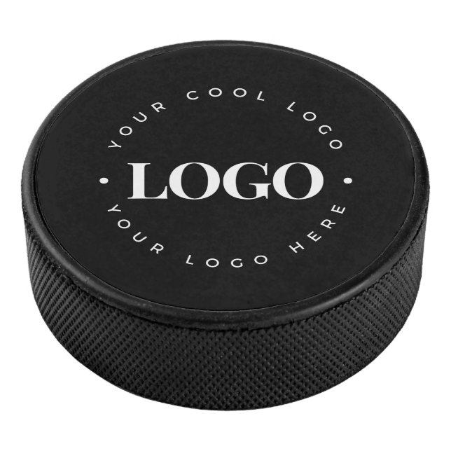Palet De Hockey Logo d'entreprise circulaire personnalisé en noir (3/4/2016 12:00:00 AM)