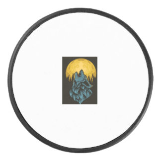 Palet De Hockey Lune de loup