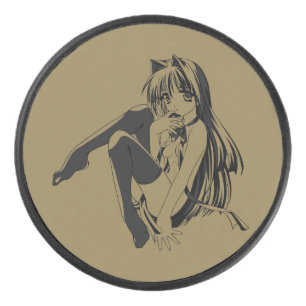Palet De Hockey Manga, Neko Catgirl Furry Kawaii Loli