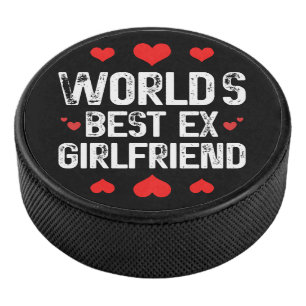 Palet De Hockey Meilleur Ex Girlfriend du monde mignonne Cool de p