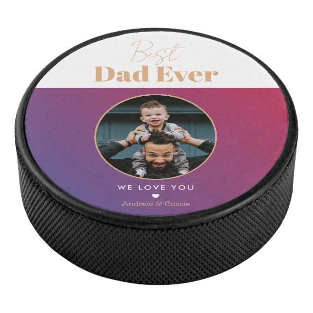Palet De Hockey Meilleur papa (3/4/2016 12:00:00 AM)