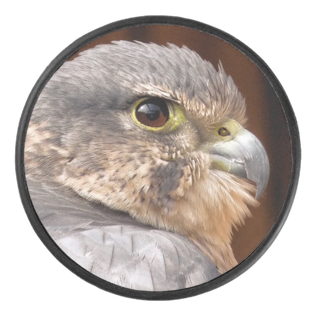 PALET DE HOCKEY MERLIN FALCON OISEAU DE PREY (Devant)