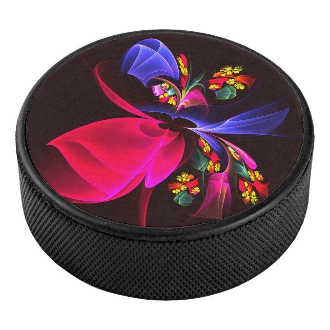 Palet De Hockey Moderne coloré Floral Abstrait Art Motif #06 (3/4/2016 12:00:00 AM)