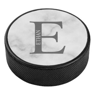 Palet De Hockey Monogramme et nom personnalisés