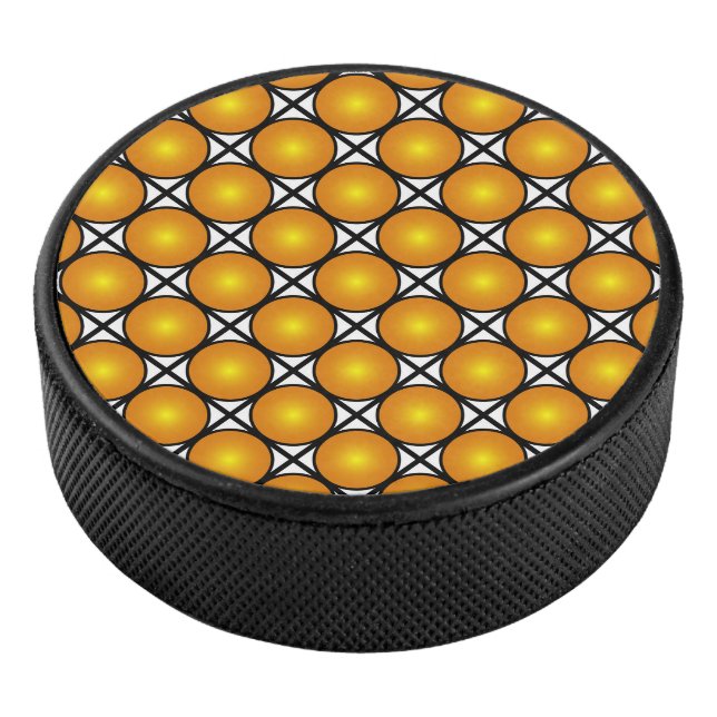 Palet De Hockey Motif en treillis noir blanc noir (3/4/2016 12:00:00 AM)