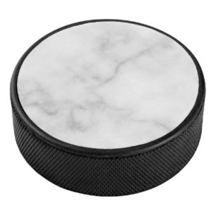 Palet De Hockey Motif Marbre blanc élégant