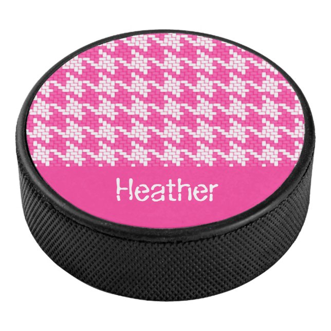 Palet De Hockey Motif monogramme rose et blanc (3/4/2016 12:00:00 AM)