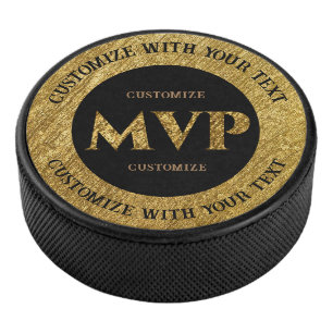 Palet De Hockey MVP Gold personnalisé