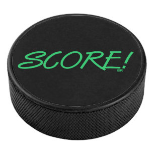 Palet de hockey noir Score