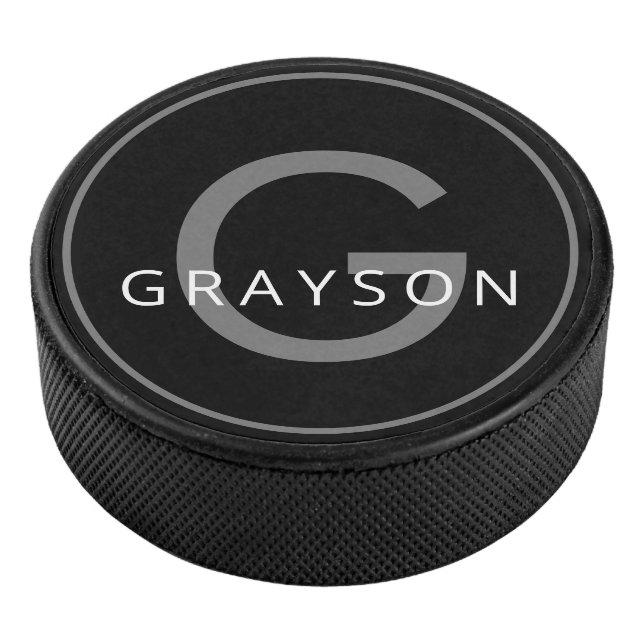 Palet De Hockey Nom personnalisé et lettre initiale (3/4/2016 12:00:00 AM)