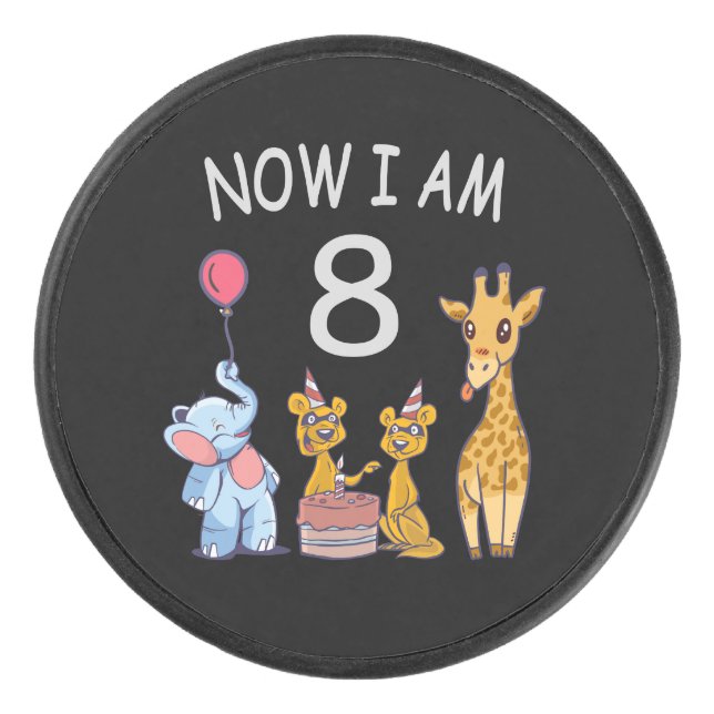 Palet De Hockey Now I, 8 ans d'âge huit (Devant)