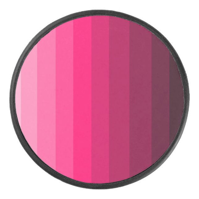Palet De Hockey Nuances de galet d'hockey rose (Devant)
