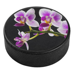 Palet De Hockey Orchidée blanche et violette